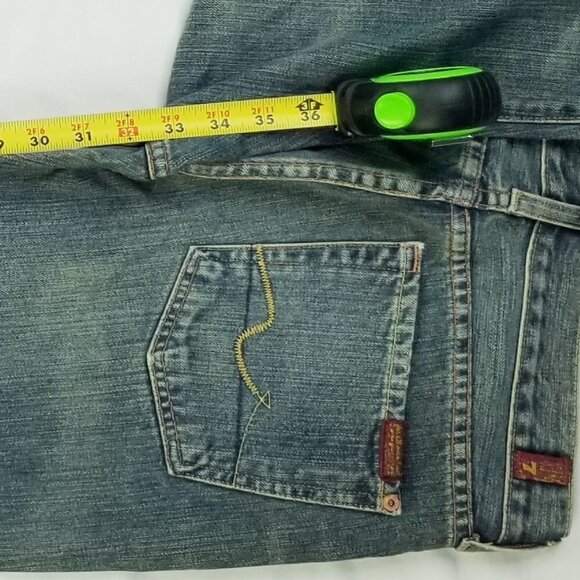 7 For All Mankind Sz 28 Boot Cut Women's Boyfriend - Picture 3 of 11
